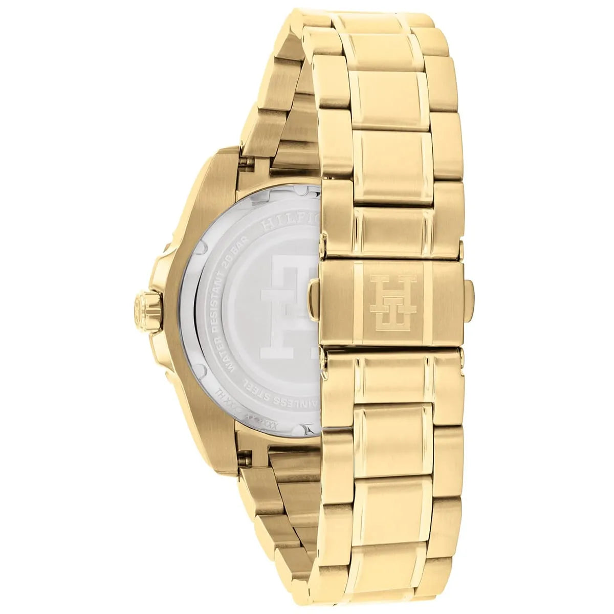 Tommy Hilfiger TH85 1792133 GMT Quartz Golden Tone Stainless Steel Chain Men’s Watch