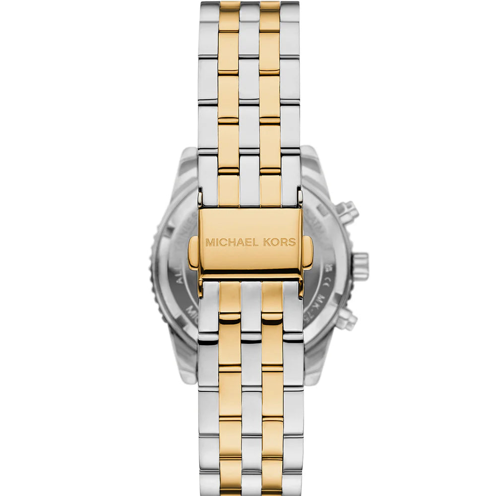 Michael Kors Mini Ritz MK7532 Chronograph Quartz Gold-Tone Stainless Steel Chain Ladies Watch