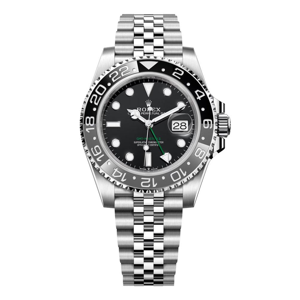Rolex GMT Master II "Bruce Wayne" Automatic Black Dial Stainless Steel Jubilee Bracelet Men’s Watch