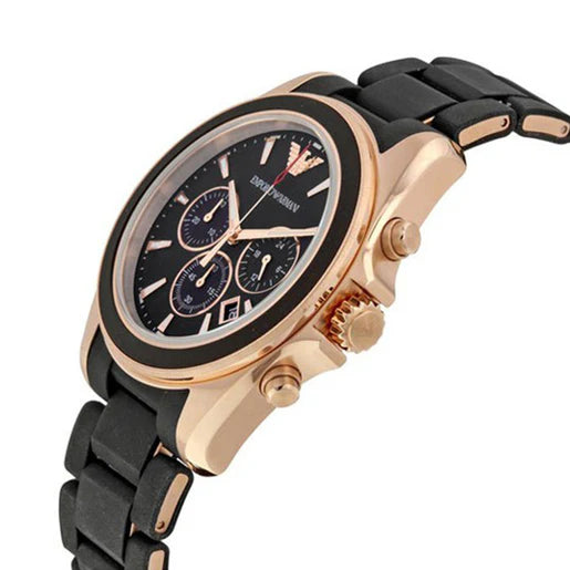 Emporio Armani AR6066 Chronograph Quartz Stainless Steel Chain Men’s Watch
