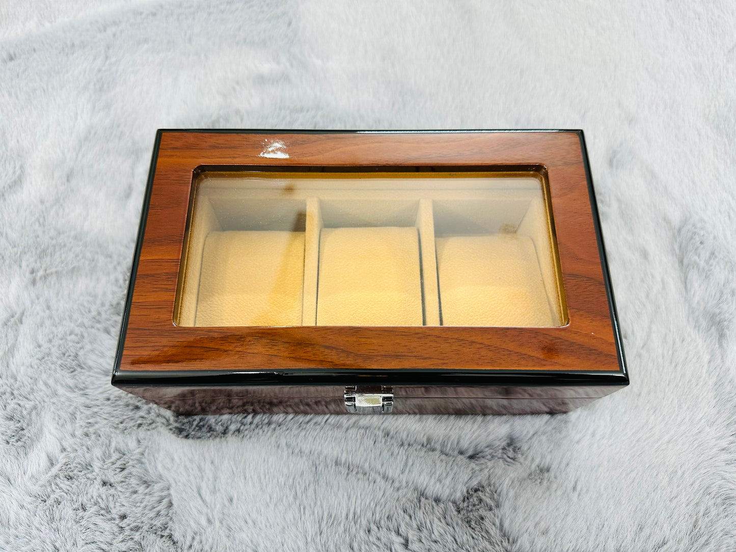 Wooden Box 3 Slot
