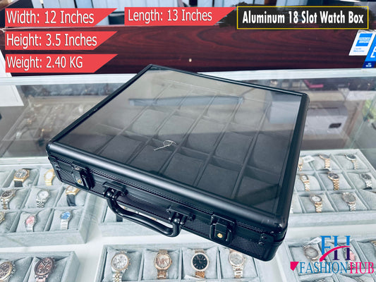 Aluminium Box 18 Slot Fiber Glass Top