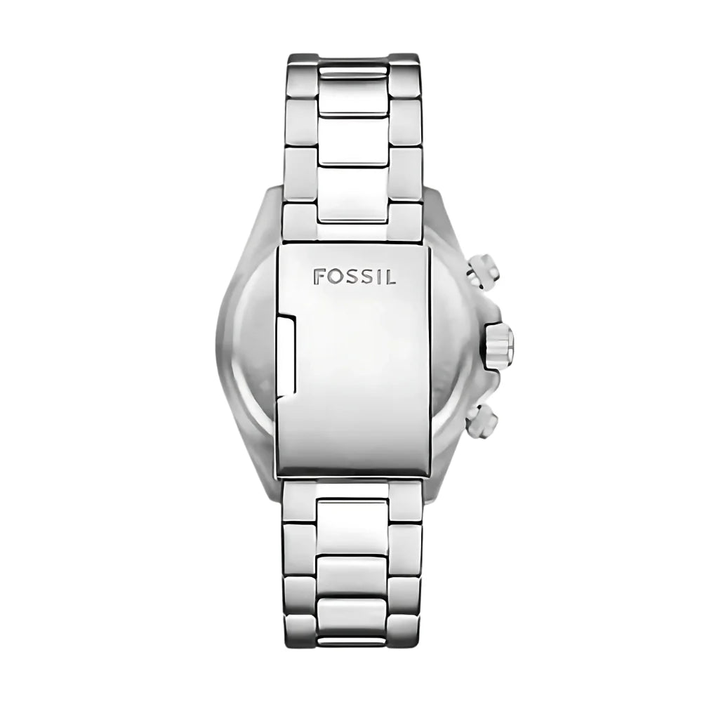 Fossil Autocross BQ2895 Chronograph Quartz Red Dial Stainless Steel Chain Men’s Watch