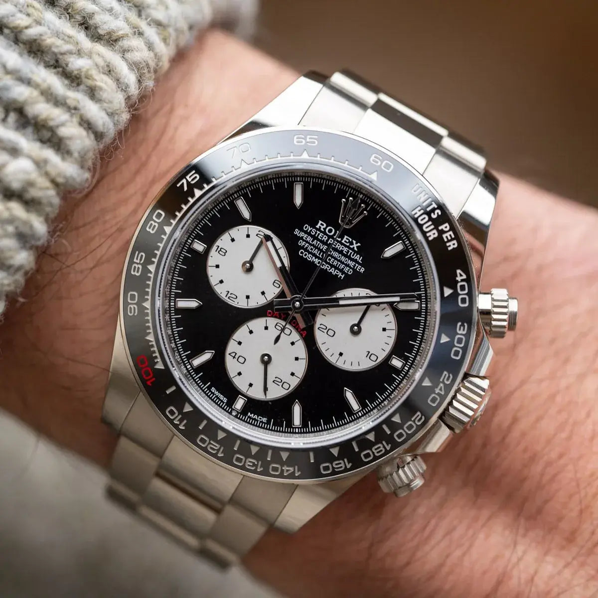 ROLEX DAYTONA Ref. 126529LN-0001, "Le Mans 100th Anniversary" 40mm Swiss Grade Men’s Watch
