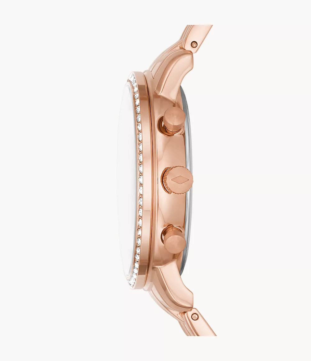 Fossil ES5218 Quartz Chronograph Stainless Steel Chain Women’s Watch