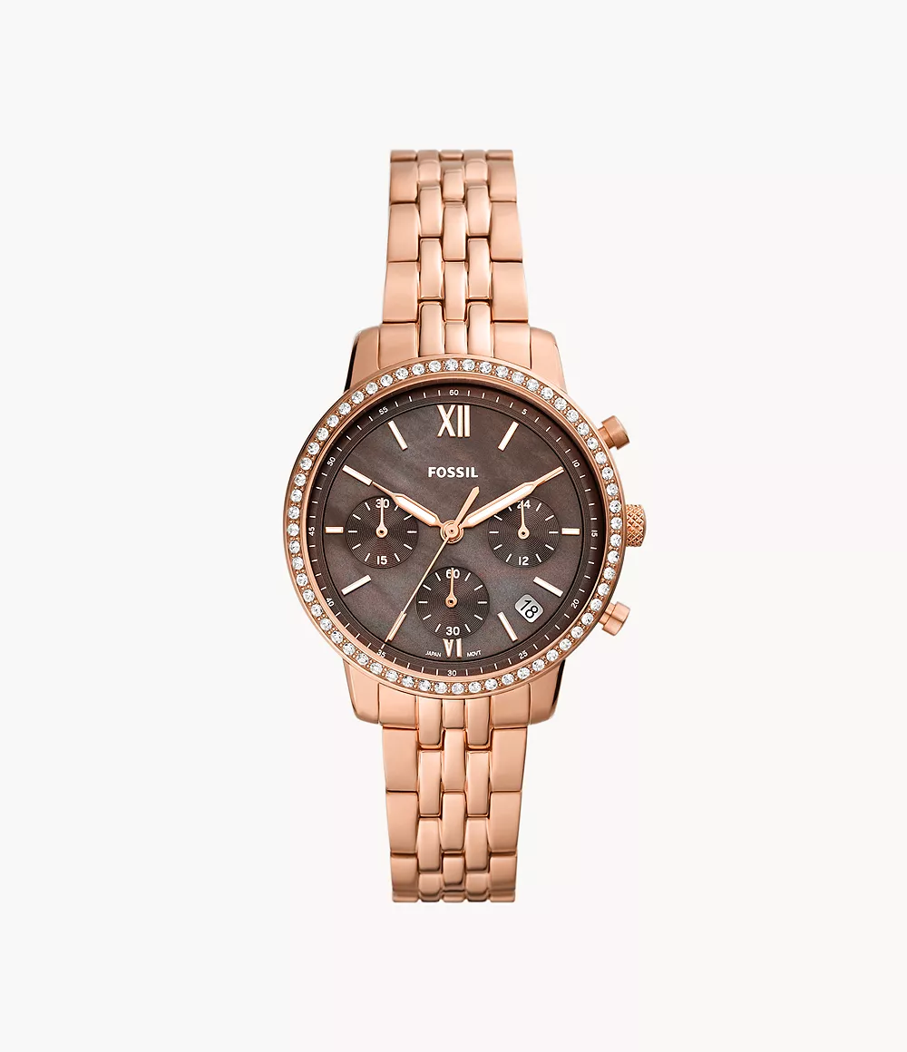Fossil ES5218 Quartz Chronograph Stainless Steel Chain Women’s Watch