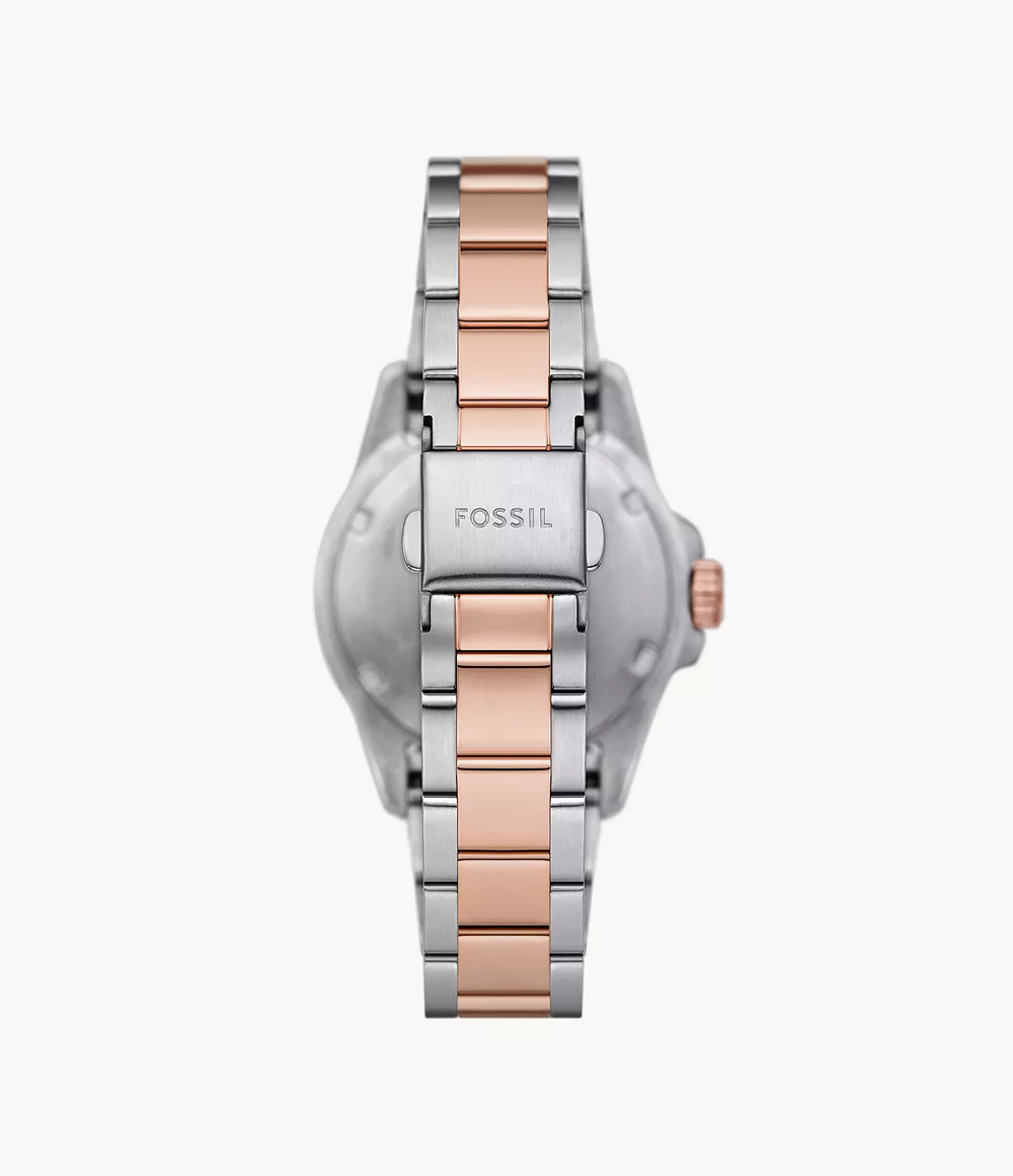 Fossil ES5348 Chronograph Quartz Stainless Steel Chain Lady’s Watch