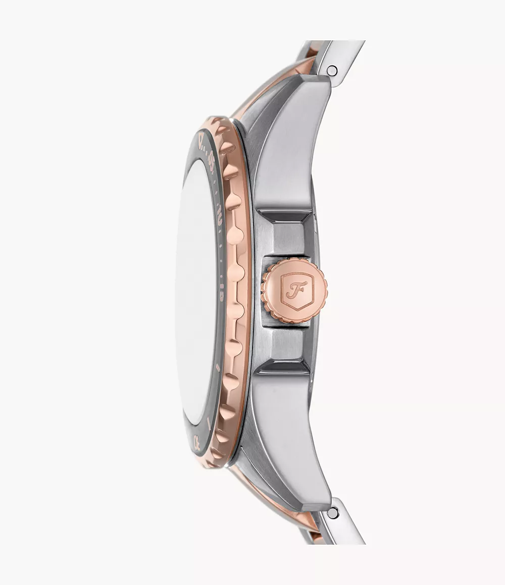 Fossil ES5348 Chronograph Quartz Stainless Steel Chain Lady’s Watch