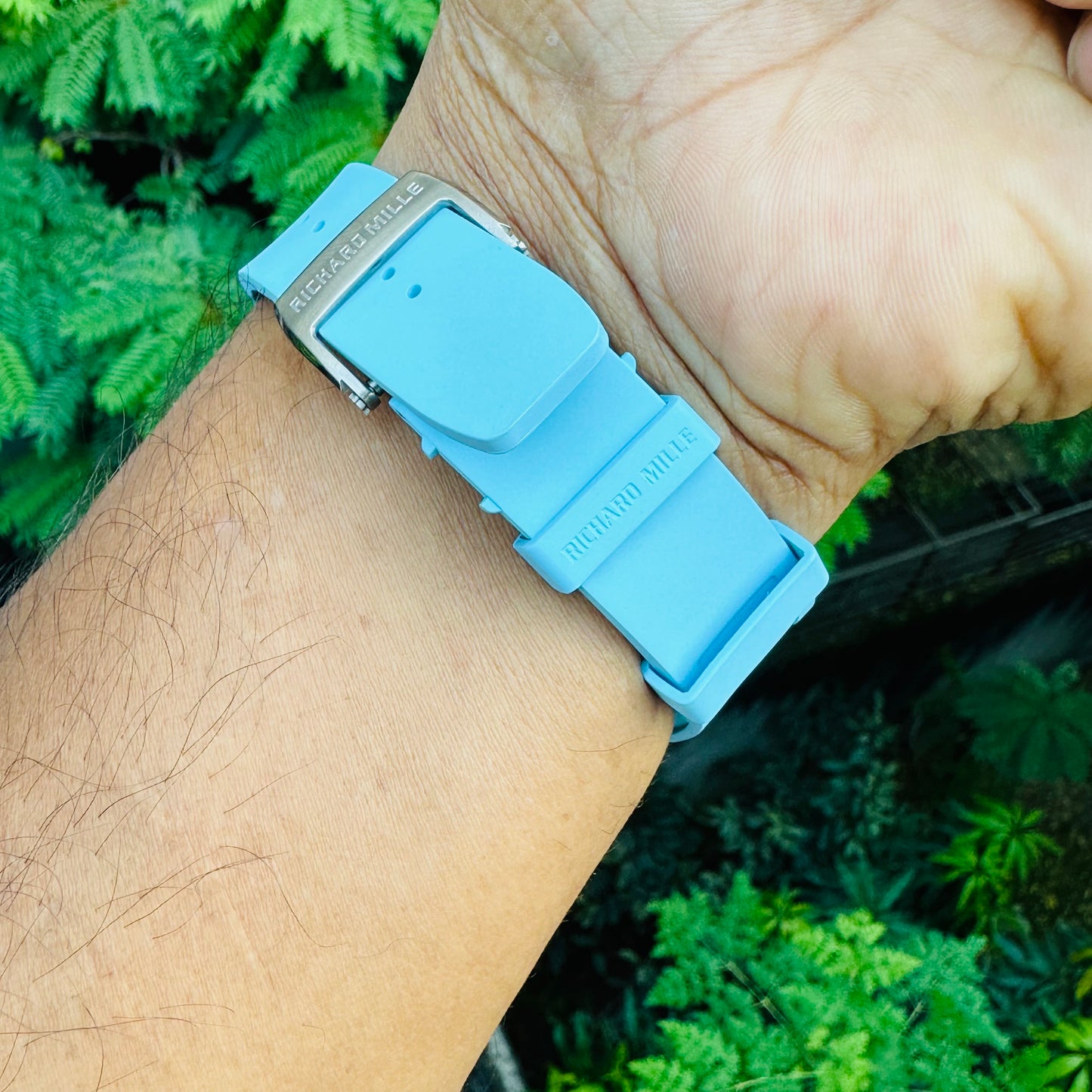 Richard Mille RM 055 Bubba Watson (RM055) SWISS Grade Silicon Stap manual wind Men's watch