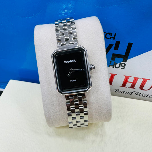 Chanel Premiere Silver Quartz Stainless Steel Chain Lady’s Watch