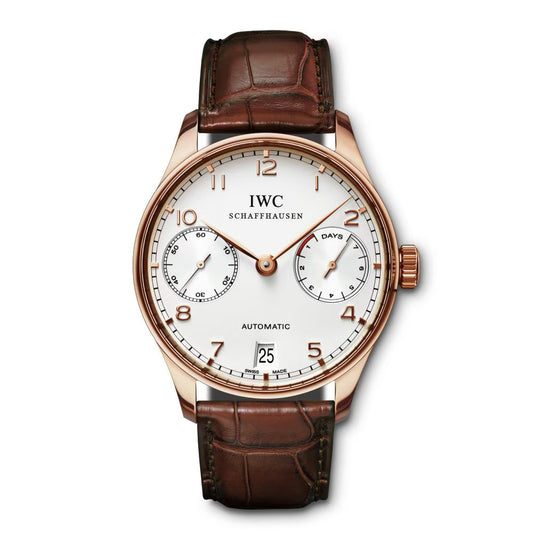 IWC Portuguese Automatic IW500113 Genuine Leather Strap Swiss Grade Men’s Watch