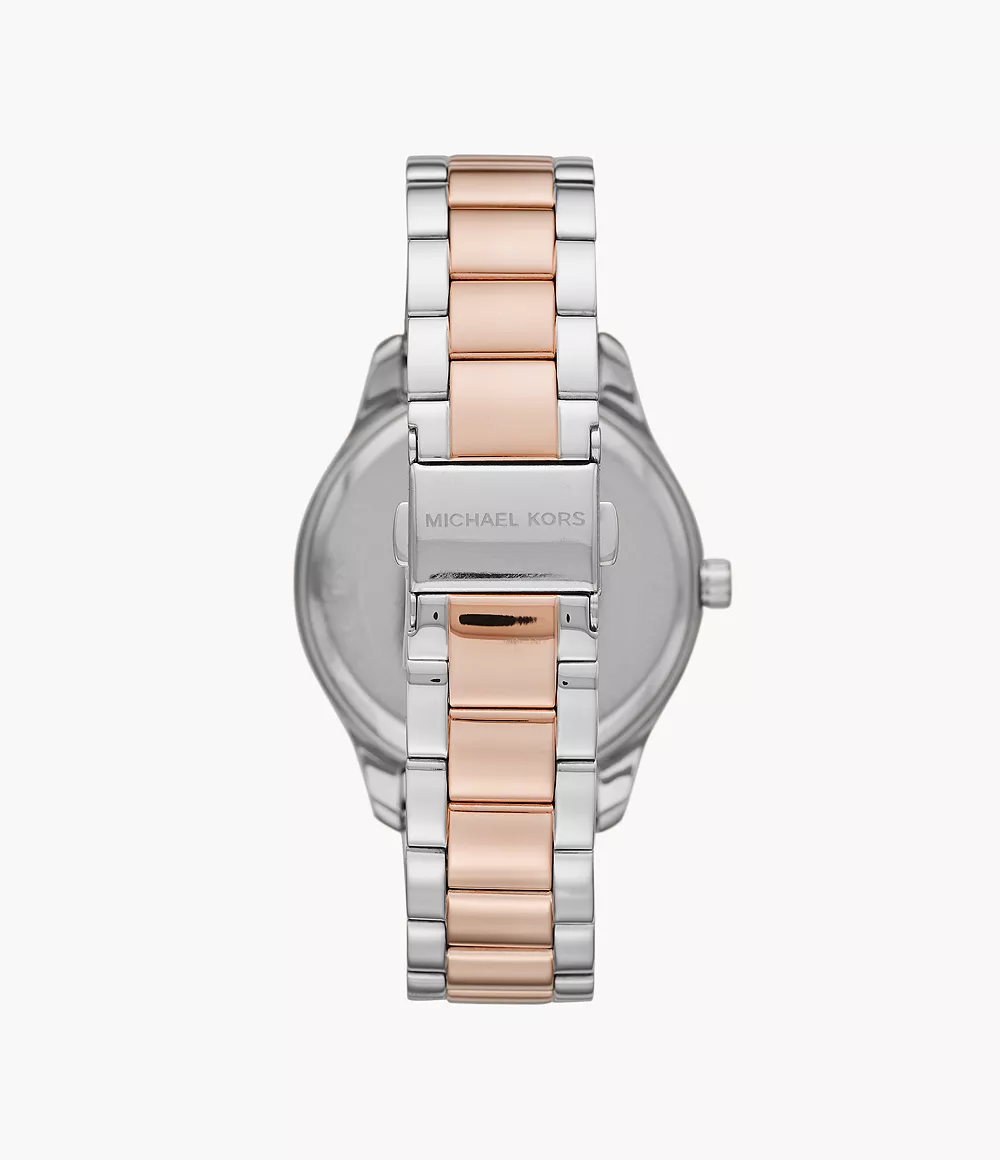 Michael Kors Layton MK6849 Quartz Stainless Steel Chain Two-Tone Ladies Watch