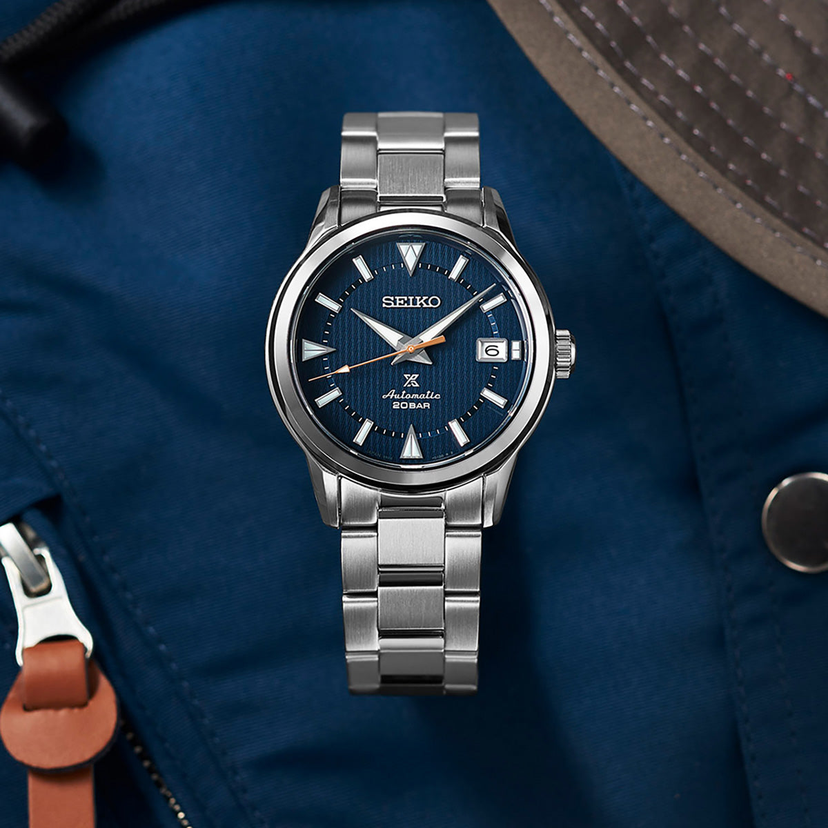 Seiko Prospex SPB249J1 "Alpinist 1959 Re-Interpretation" Automatic Blue Dial Stainless Steel Men's Watch