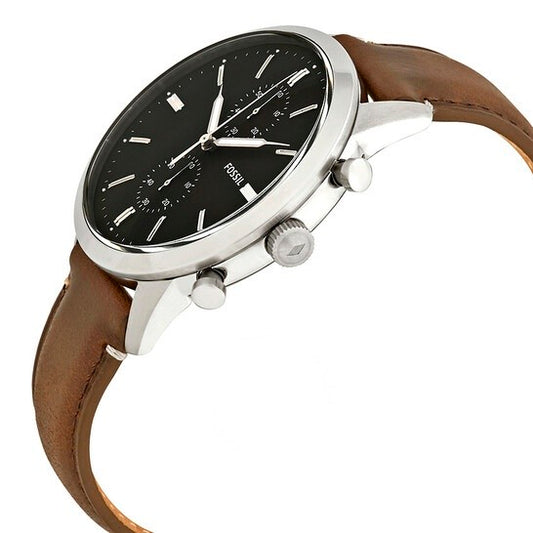 Fossil FS5280 Chronograph Quartz Genuine Leather Strap Men’s Watch