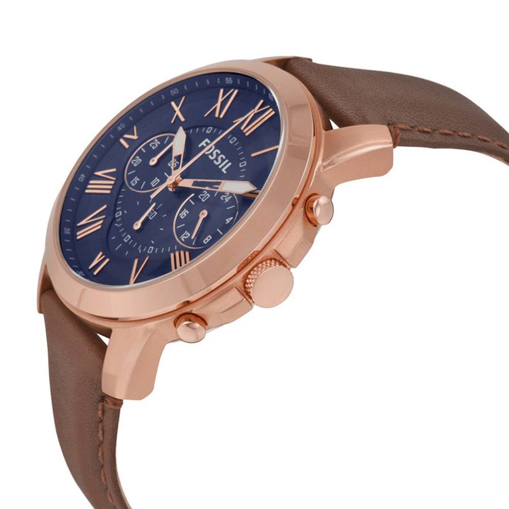 Fossil FS5068 Chronograph Quartz Genuine Leather Strap Men’s Watch