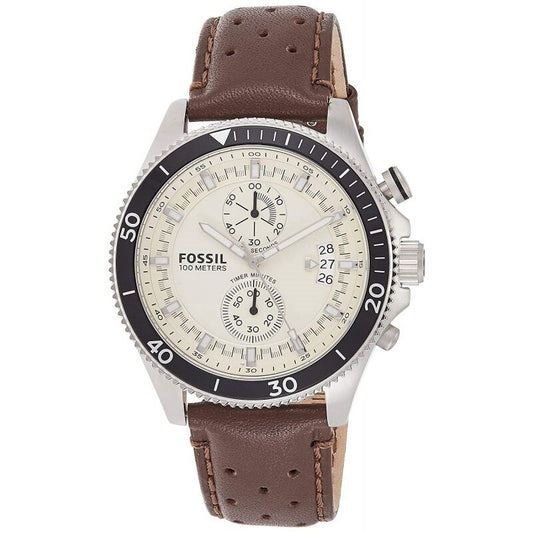 Fossil CH2943 Chronograph Quartz Genuine Leather Strap Men’s Watch