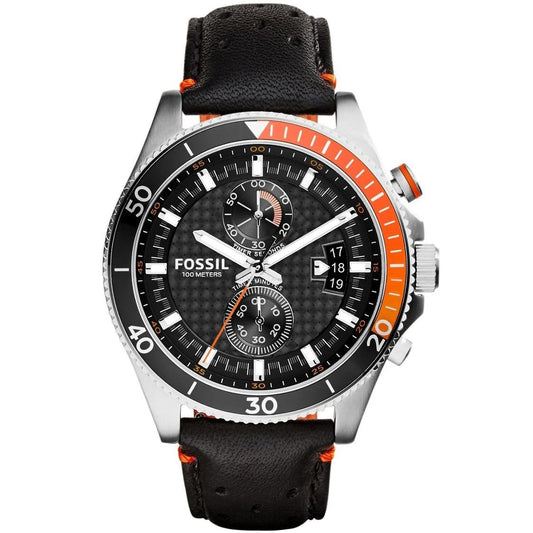Fossil CH2953 Chronograph Quartz Genuine Leather Men’s Watch