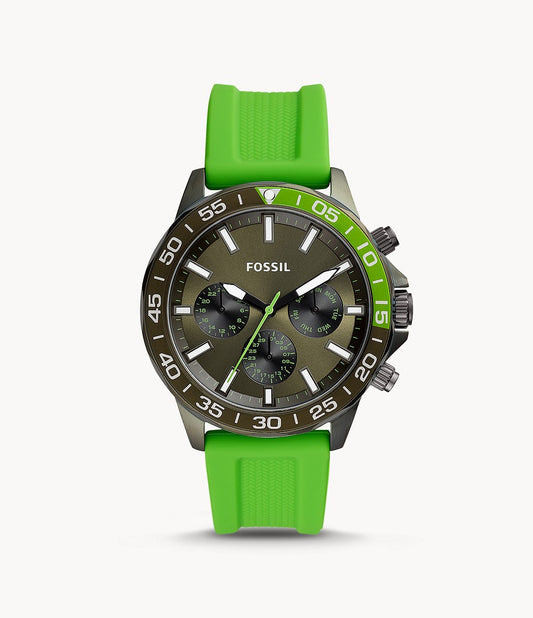 Fossil BQ2501 Chronograph Quartz Silicon Strap Men’s Watch