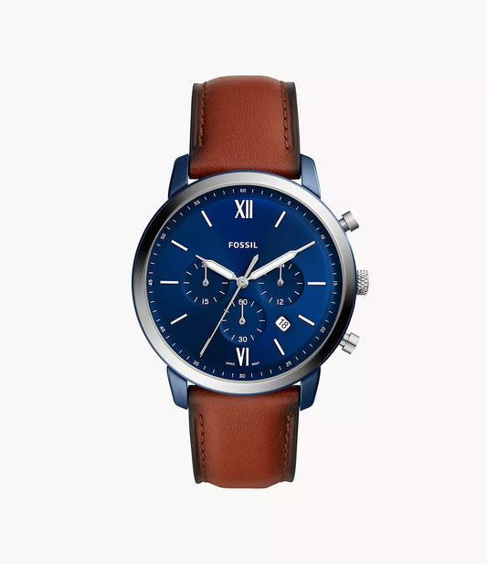 Fossil FS5791 Chronograph Quartz Genuine Leather Men’s Watch