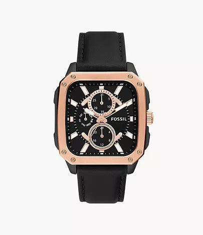 Fossil BQ2654 Chronograph Quartz Genuine Leather Belt Men’s Watch