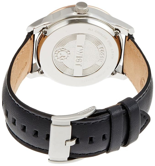 Fossil ME1099 Twist Chronograph Mechanical Twist Genuine Leather Men’s Watch