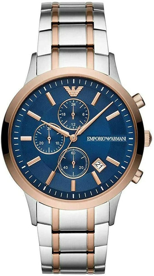 Emporio Armani AR80025 Chronograph Quartz Stainless Steel Chain Men’s Watch