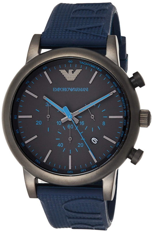 Emporio Armani AR11023 Chronograph Quartz Silicon Strap Men’s Watch