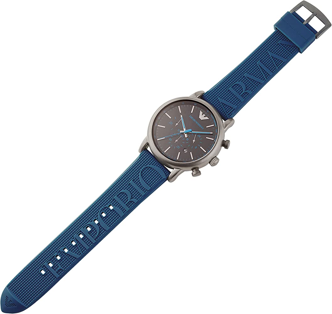 Emporio Armani AR11023 Chronograph Quartz Silicon Strap Men’s Watch