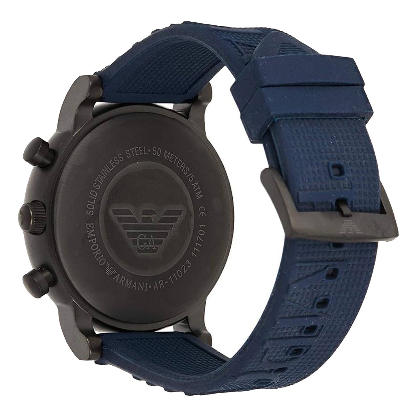 Emporio Armani AR11023 Chronograph Quartz Silicon Strap Men’s Watch