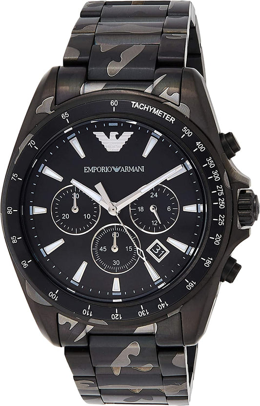 Emporio Armani AR11027 Chronograph Quartz Stainless Steel Chain Men’s Watch