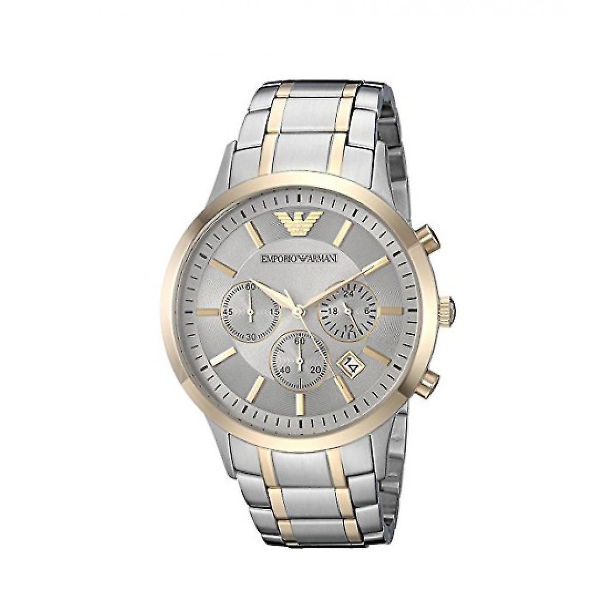 Emporio Armani AR11076 Chronograph Quartz Stainless Steel Chain Men’s Watch