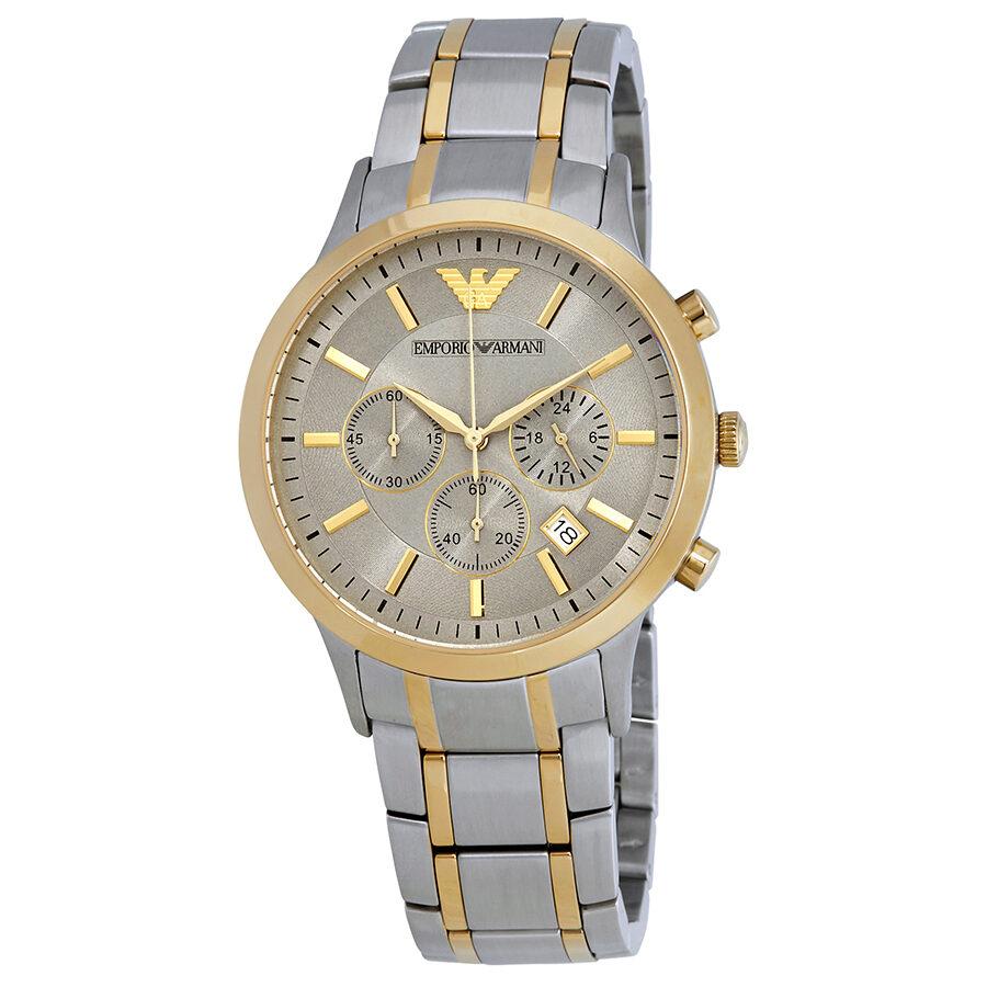 Emporio Armani AR11076 Chronograph Quartz Stainless Steel Chain Men’s Watch