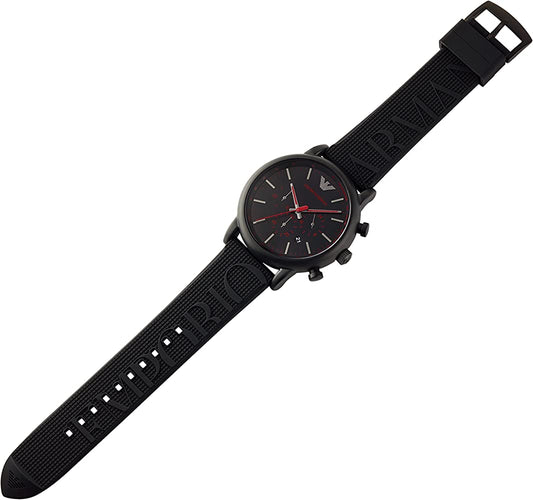 Emporio Armani AR11024 Chronograph Quartz Silicon Strap Men’s Watch