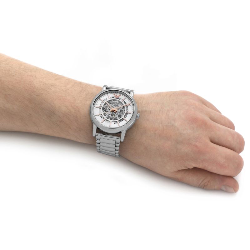 Emporio Armani AR1980 Automatic Stainless Steel Chain Men’s Watch
