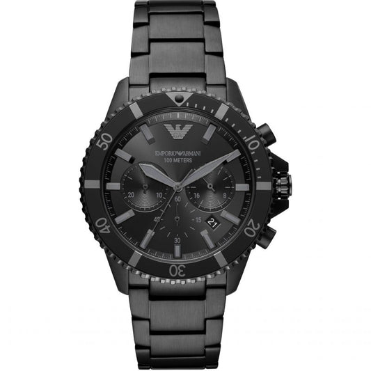 Emporio Armani AR11363 Chronograph Quartz Stainless Steel Chain Men’s Watch