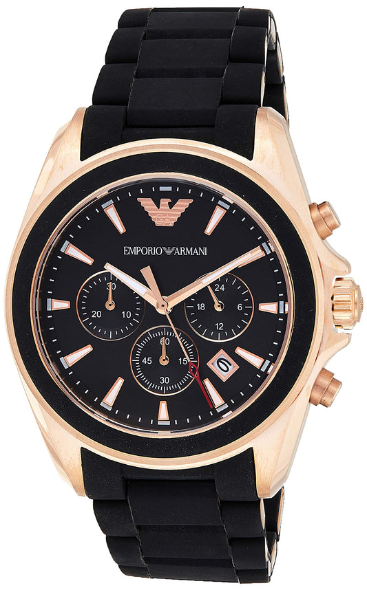 Emporio Armani AR6066 Chronograph Quartz Stainless Steel Chain Men’s Watch