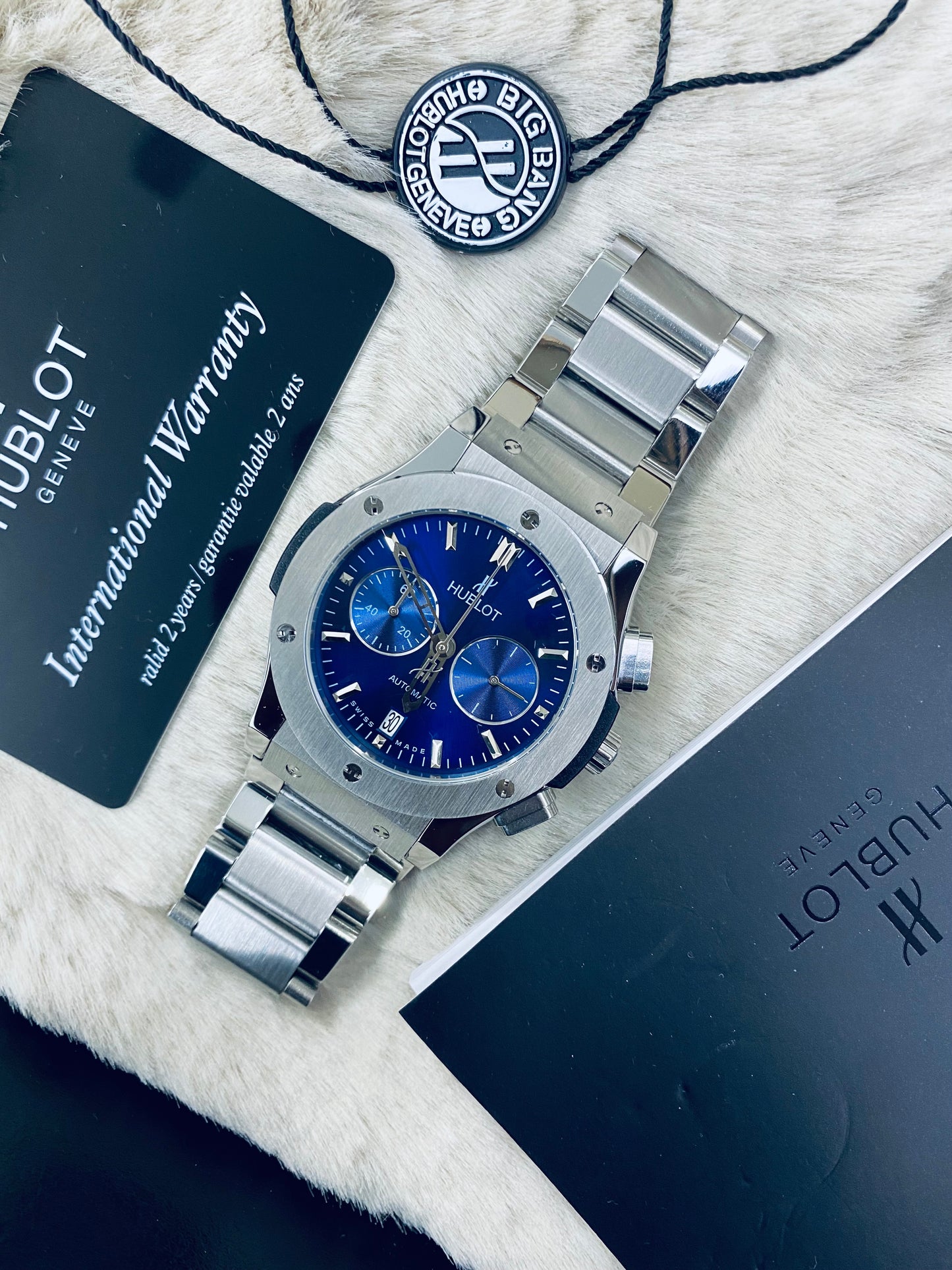 Hublot Big Bang Vendome Geneve 582888 Stainless Steel Quartz Europe Standard Watch For Men