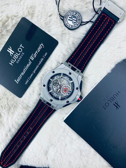 Hublot Big Bang Ferrari 1191385 Limited Edition Quartz Chronograph Stainless Steel Men’s Watch