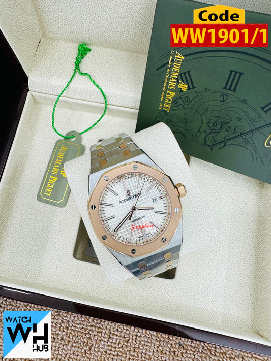 Audemars Piguet Royal Oak  Automatic White Dial Stainless Steel Men's Watch