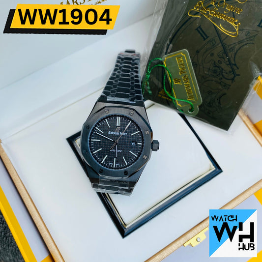 Audemars Piguet Royal Oak Automatic Black Dial Stainless Steel Men's Watch