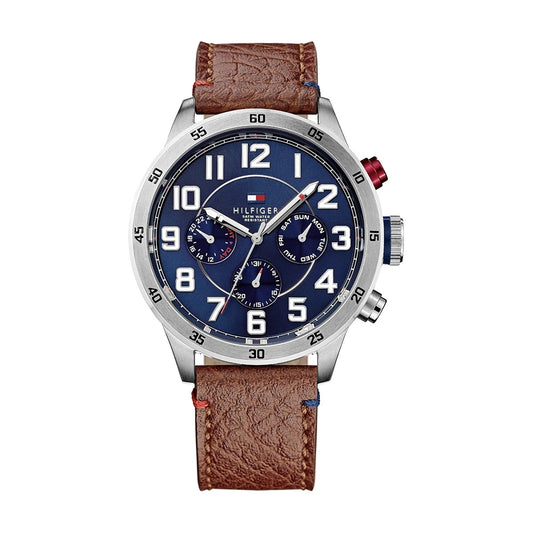 Tommy Hilfiger 1791066 Chronograph Quartz Genuine Leather Strap Men’s Watch