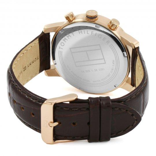 Tommy Hilfiger 1791399 Chronograph Quartz Genuine Leather Strap Men’s Watch
