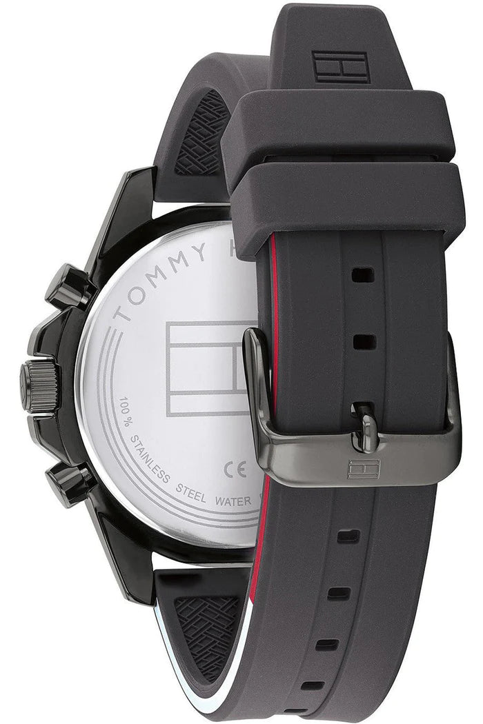Tommy Hilfiger 1791792 Chronograph Quartz Silicon Strap Men’s Watch