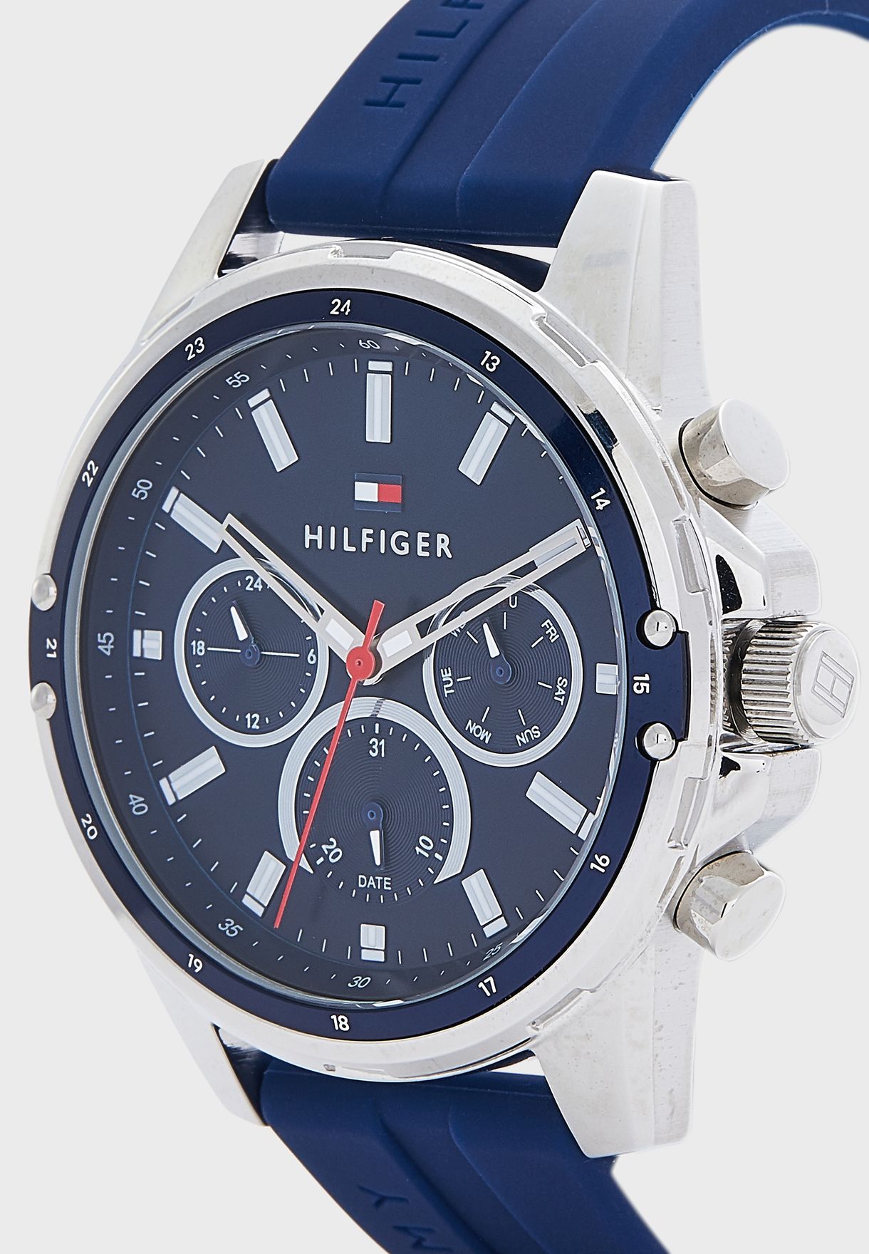 Tommy Hilfiger 1791791 Chronograph Quartz Silicon Strap Men’s Watch