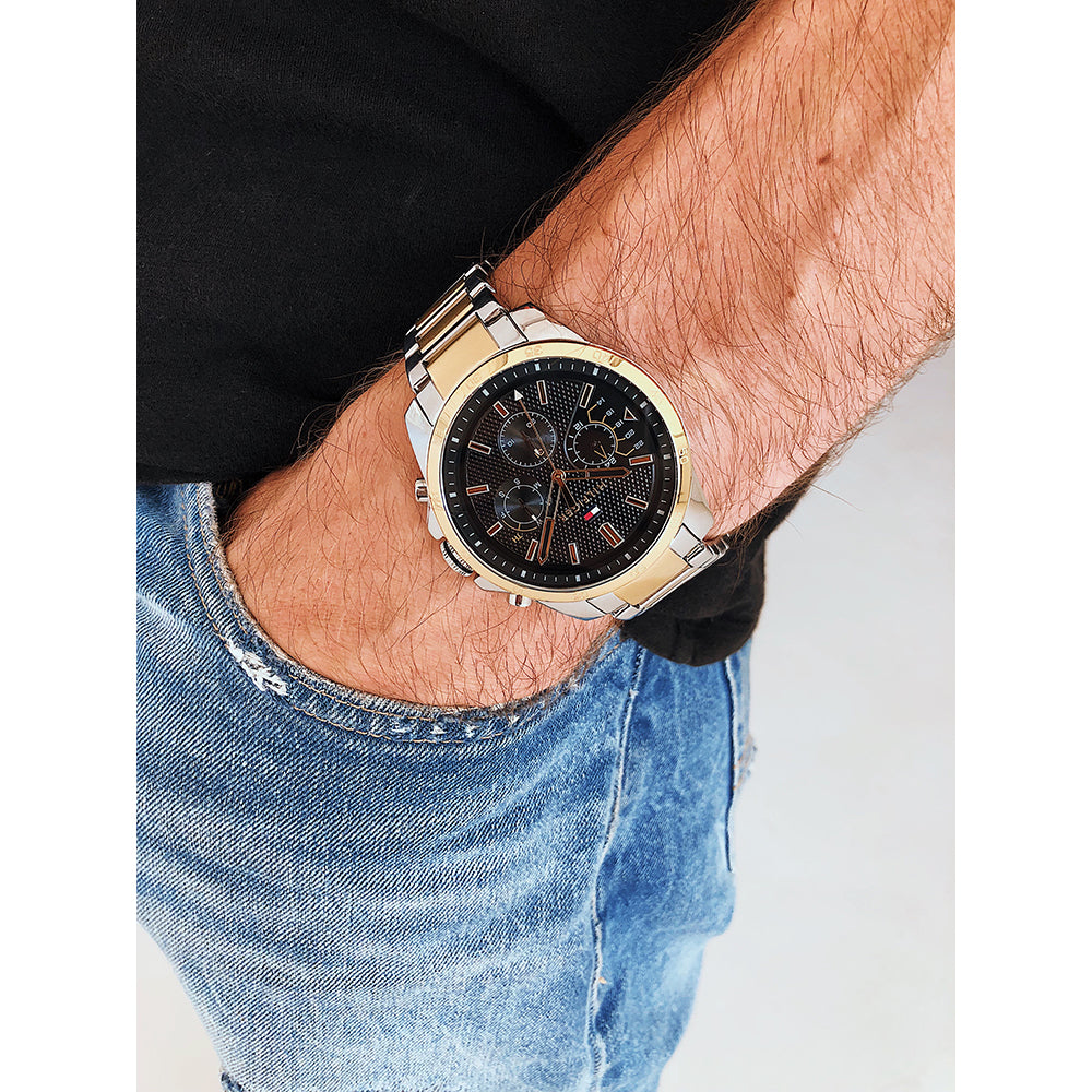 Tommy Hilfiger 1791559 Chronograph Quartz Stainless Steel Chain Men’s Watch