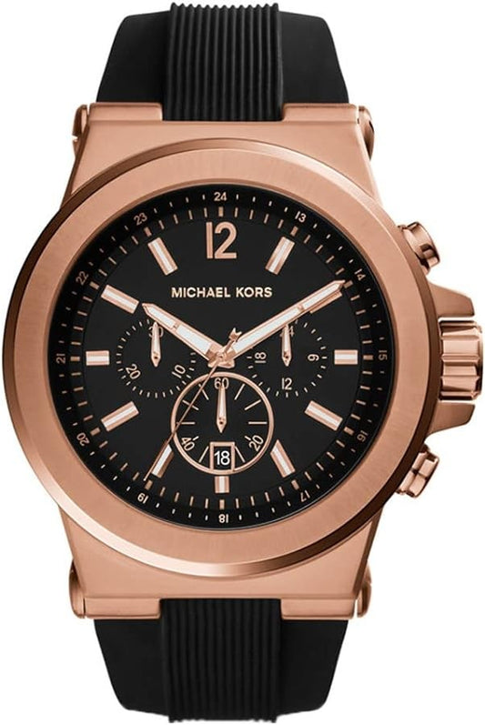Michael Kors MK8184 Chronograph Quartz Silicon Strap Men’s Watch