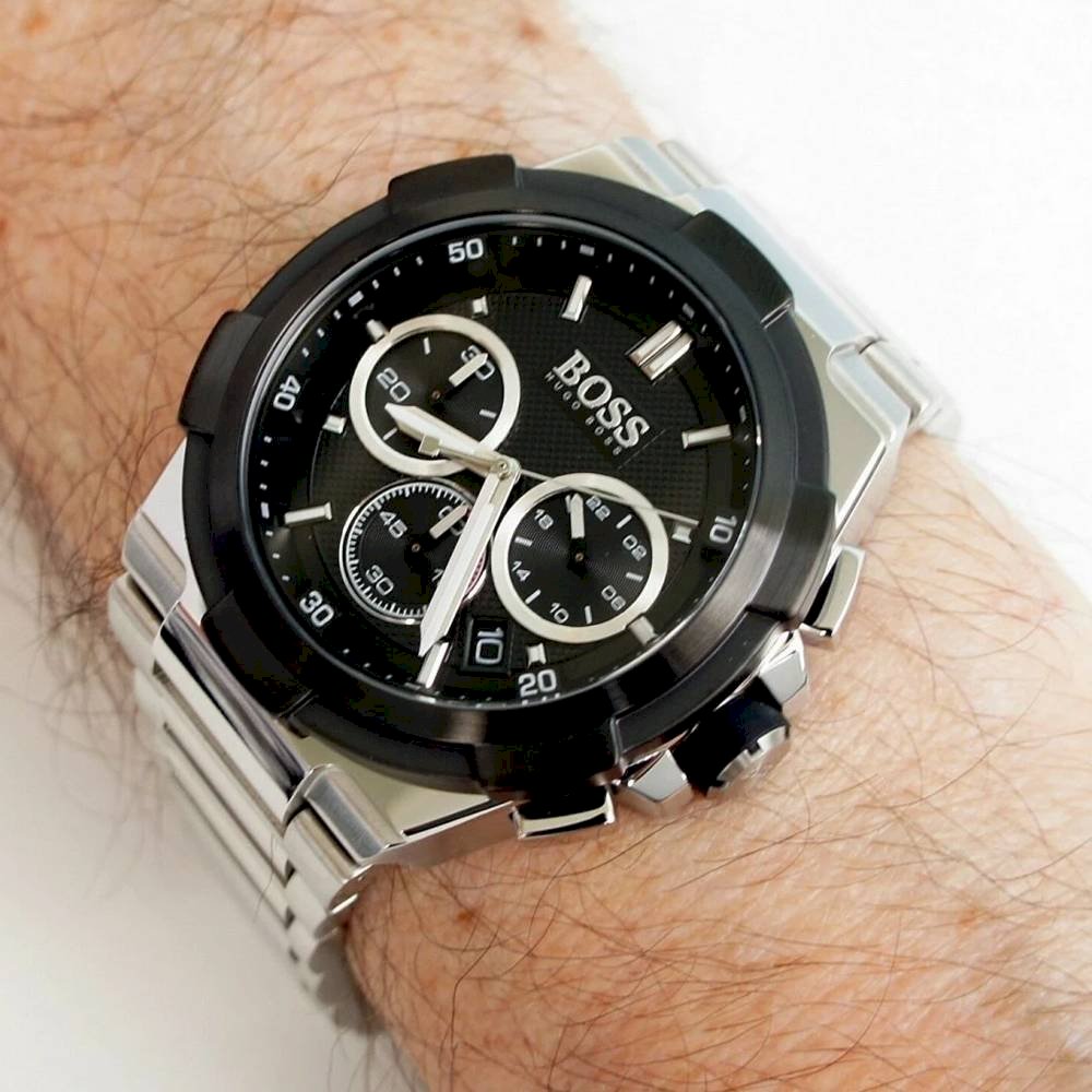 Hugo Boss HB1513359 Chronograph Quartz Stainless Steel Chain Men’s Watch