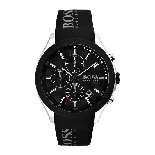 Hugo Boss HB1513716 Chronograph Quartz Silicon Belt Men’s Watch