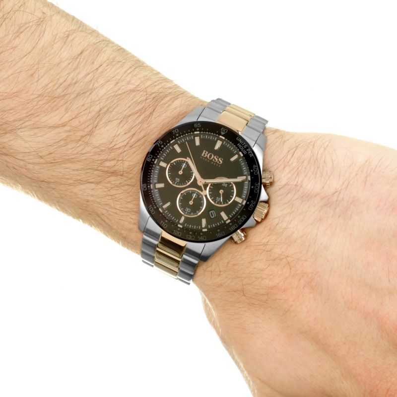 Hugo Boss HB1513757 Chronograph Quartz Stainless Steel Chain Men’s Watch