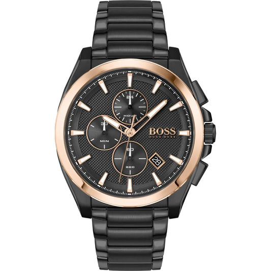 Hugo Boss Grandmaster HB1513885 Chronograph Quartz Stainless Steel Chain Men’s Watch